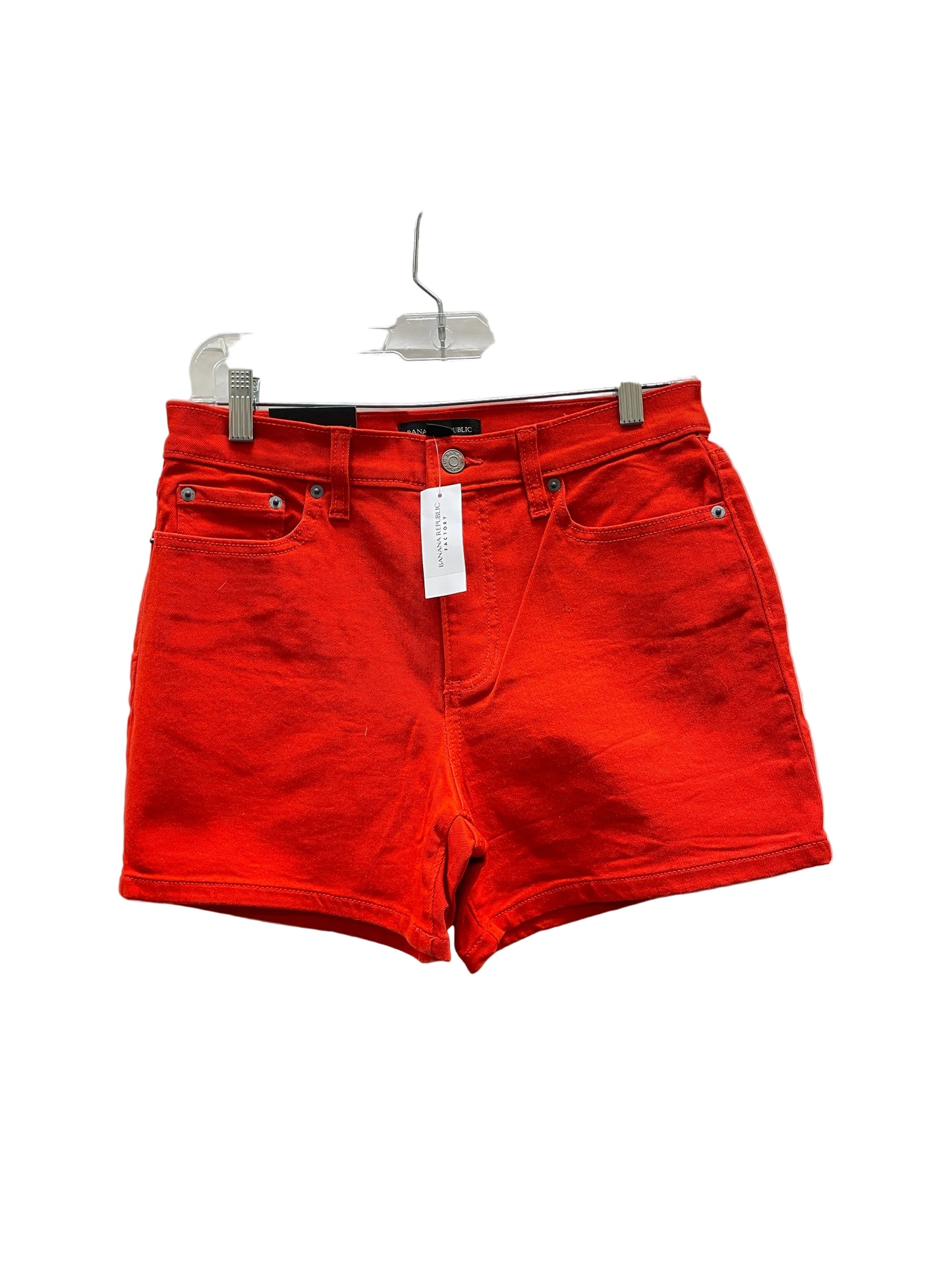 Shorts By Banana Republic In Orange, Size:6