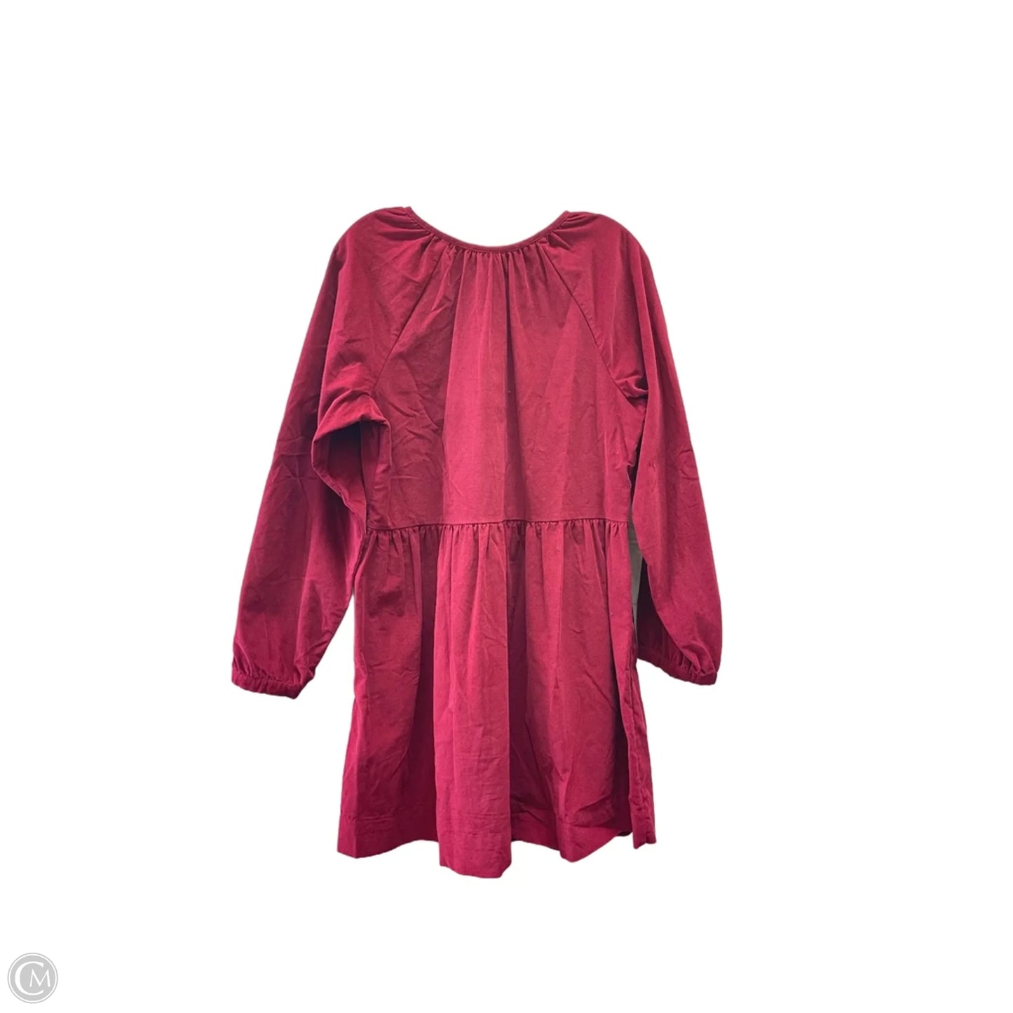 Dress Casual Short By Universal Thread In Red, Size: M