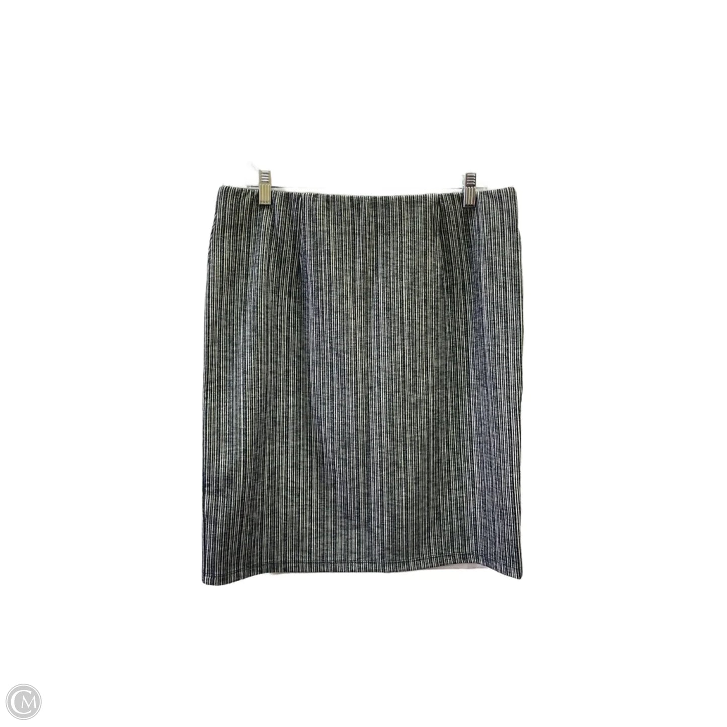 Skirt Mini & Short By Loft In Black & Cream, Size: 12