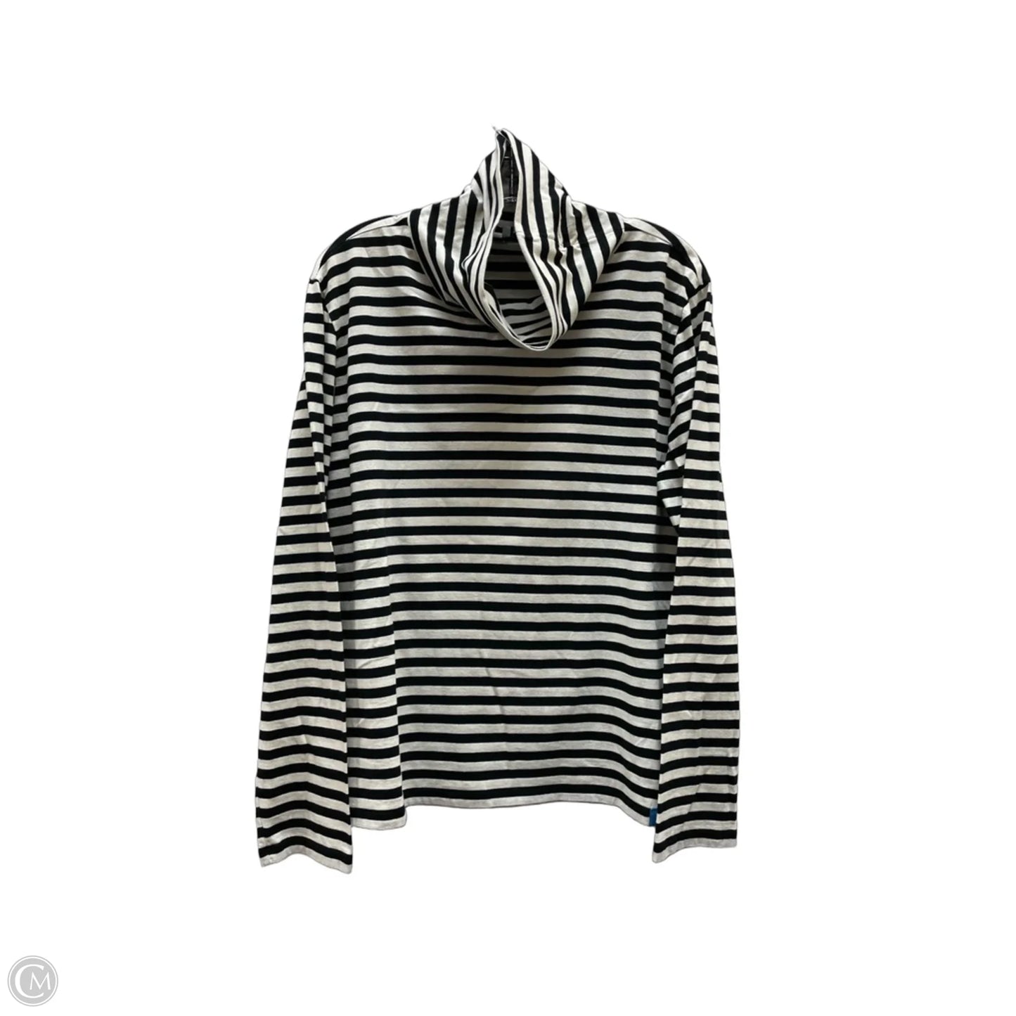 Top Long Sleeve By Kule In Striped Pattern, Size: L