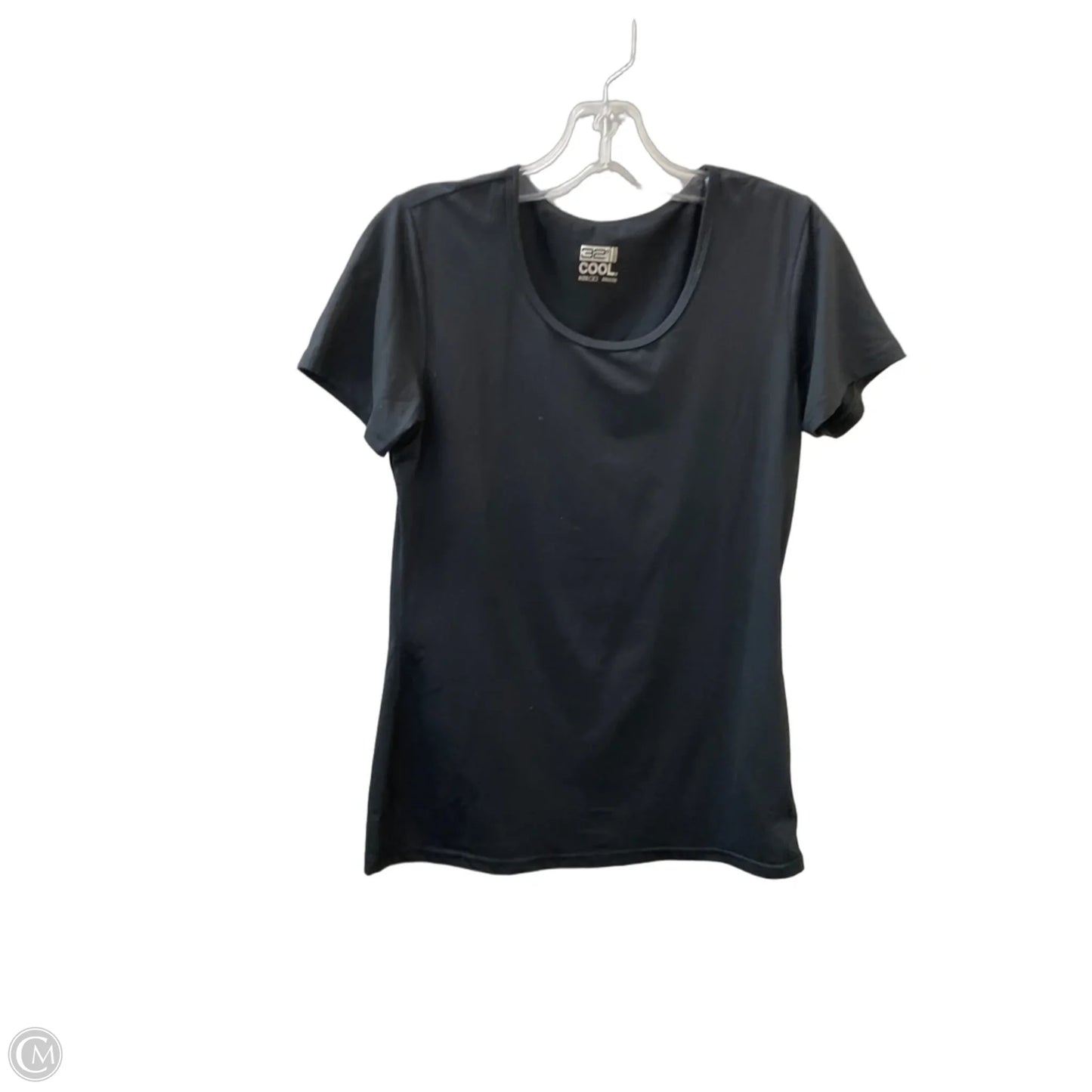 Athletic Top Short Sleeve By 32 Degrees In Black, Size: S