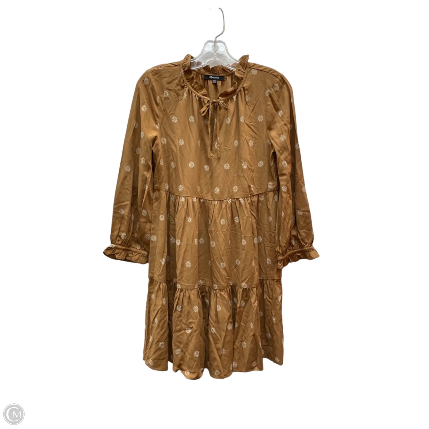 Dress Casual Short By Madewell In Brown, Size: Xxs