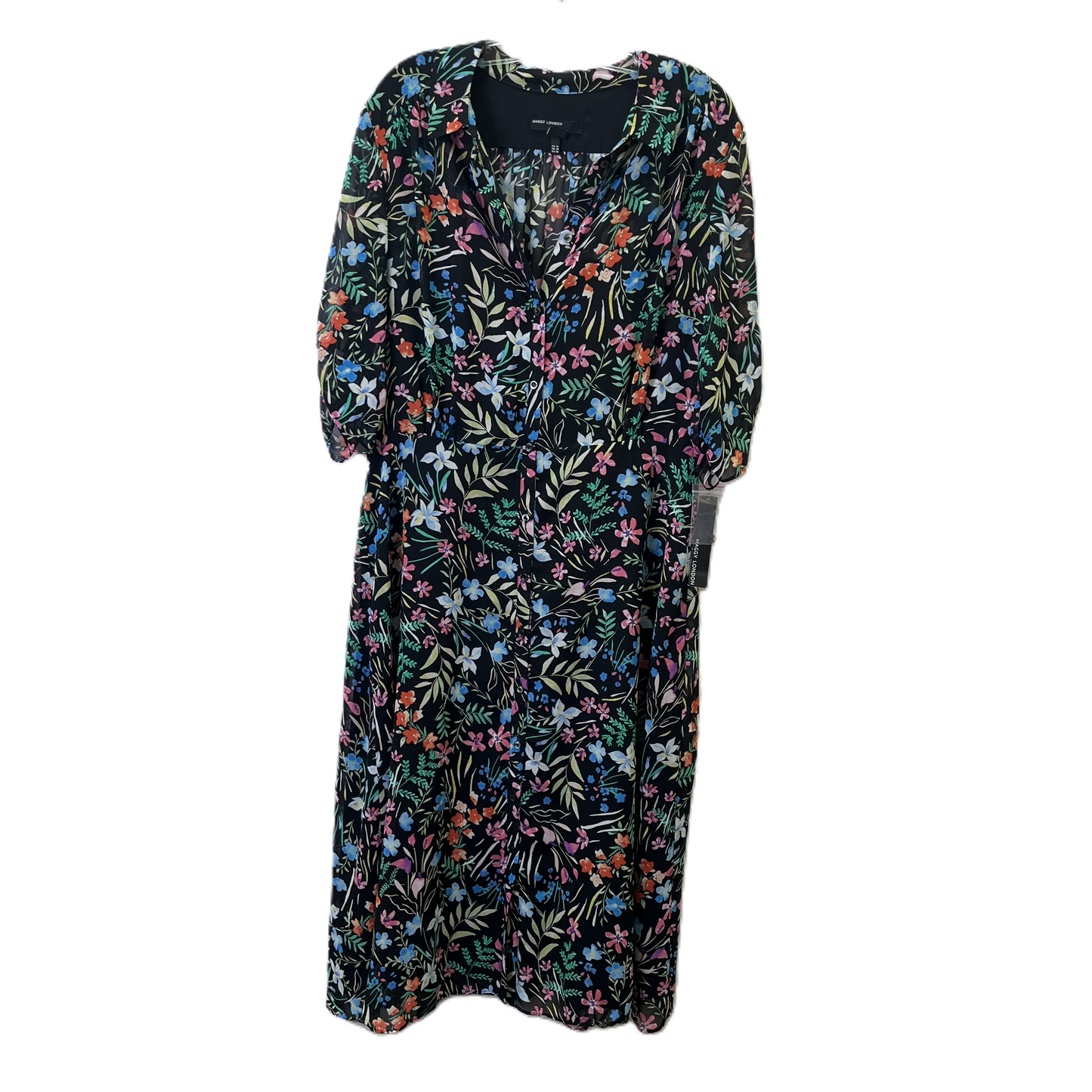 Dress Casual Maxi By Maggy London Size: Xl