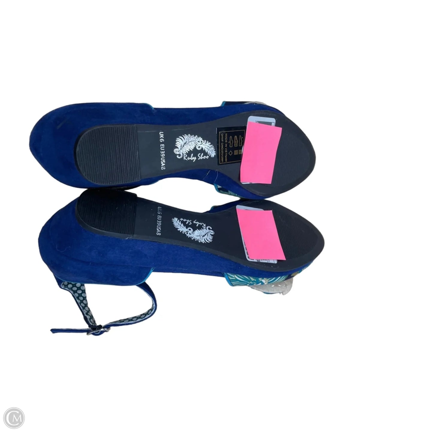 Shoes Flats By Ruby Shoo In Blue, Size: 8