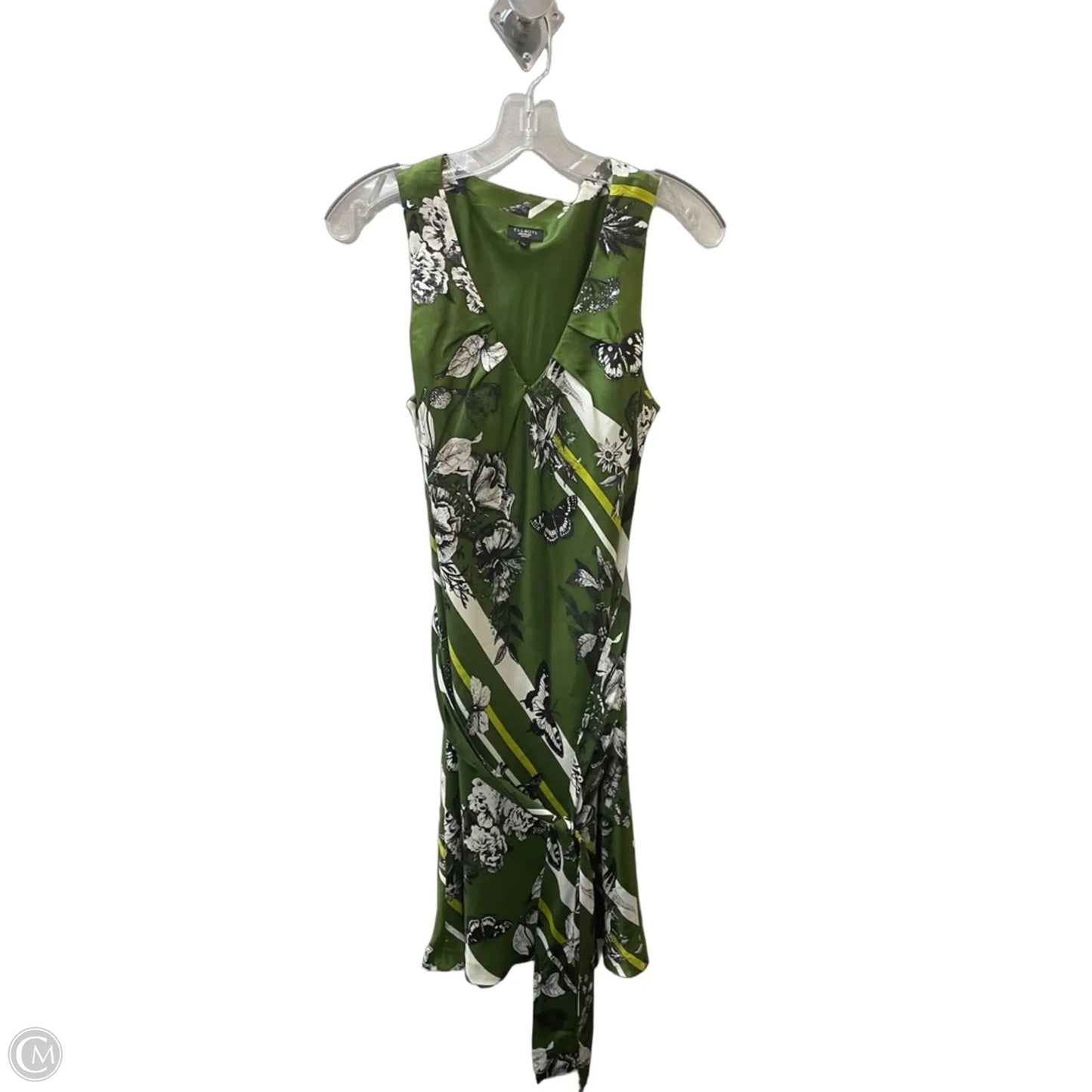Dress Casual Midi By Talbots In Green, Size: 12p