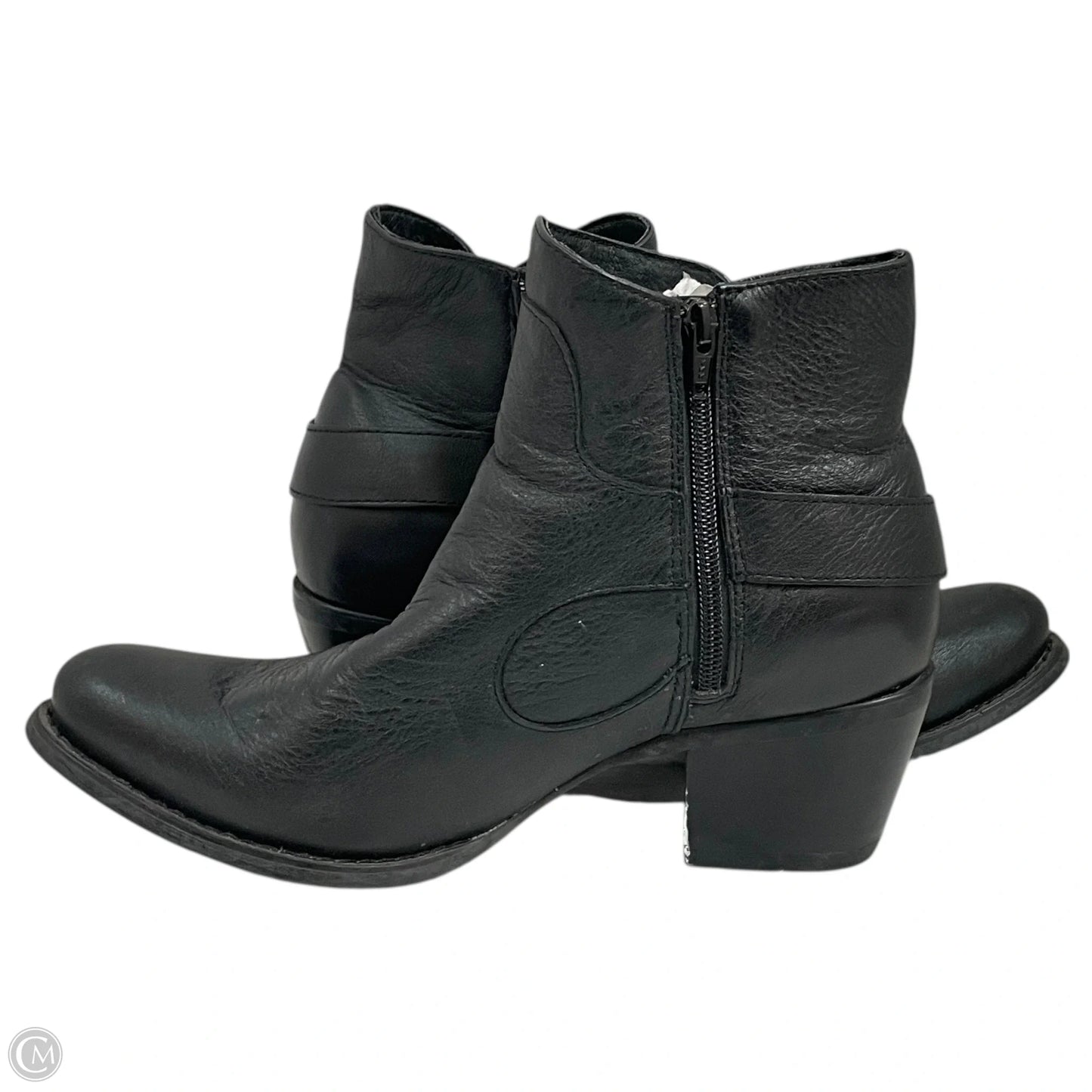 Boots Ankle Heels By Durango In Black, Size: 9.5