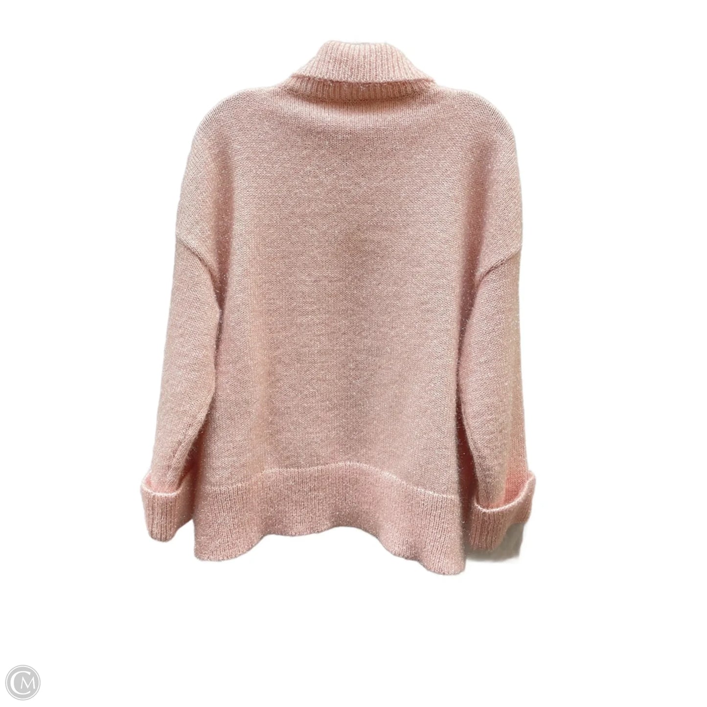 Sweater Cardigan Designer By Kate Spade In Pink, Size: L