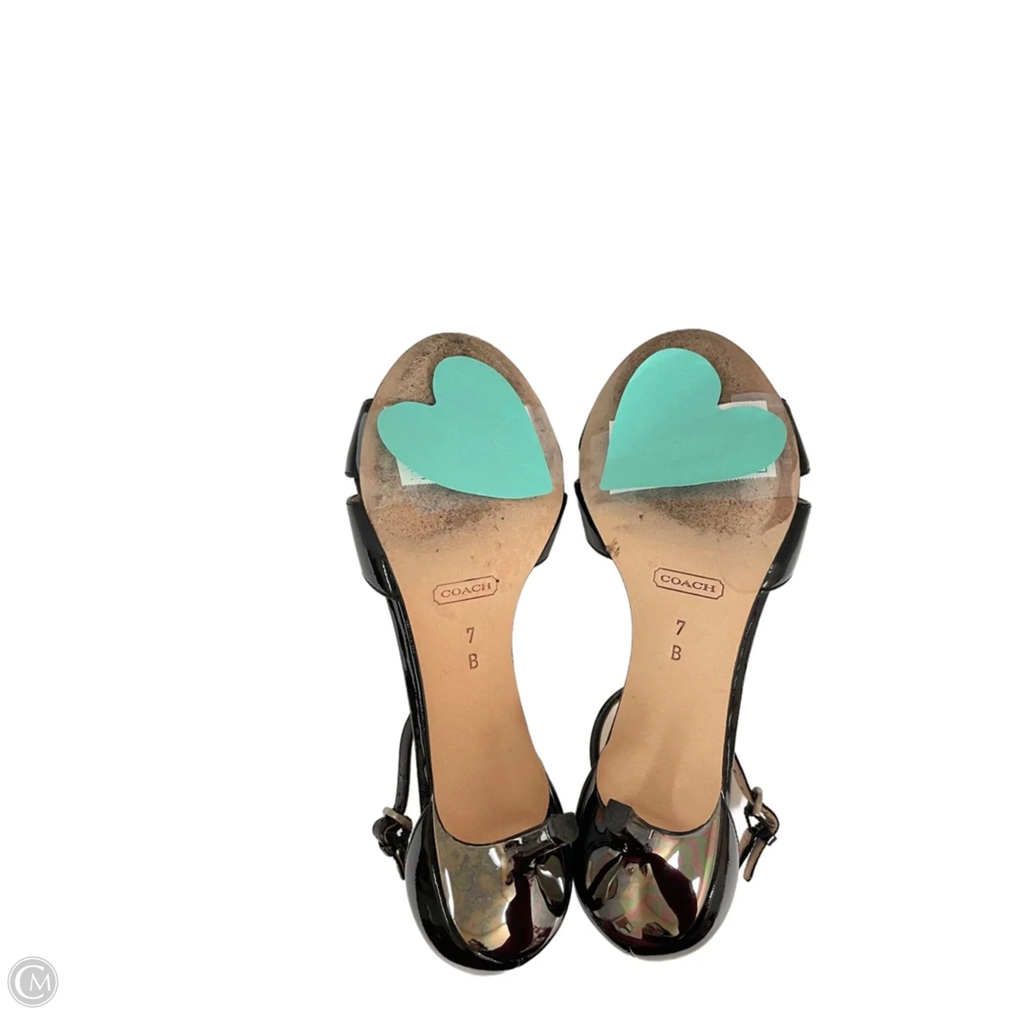 Shoes Designer By Coach In Black, Size: 7