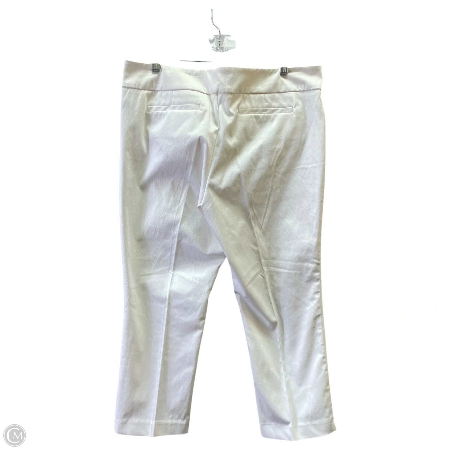 Pants Cropped By New York And Co In White, Size: 12