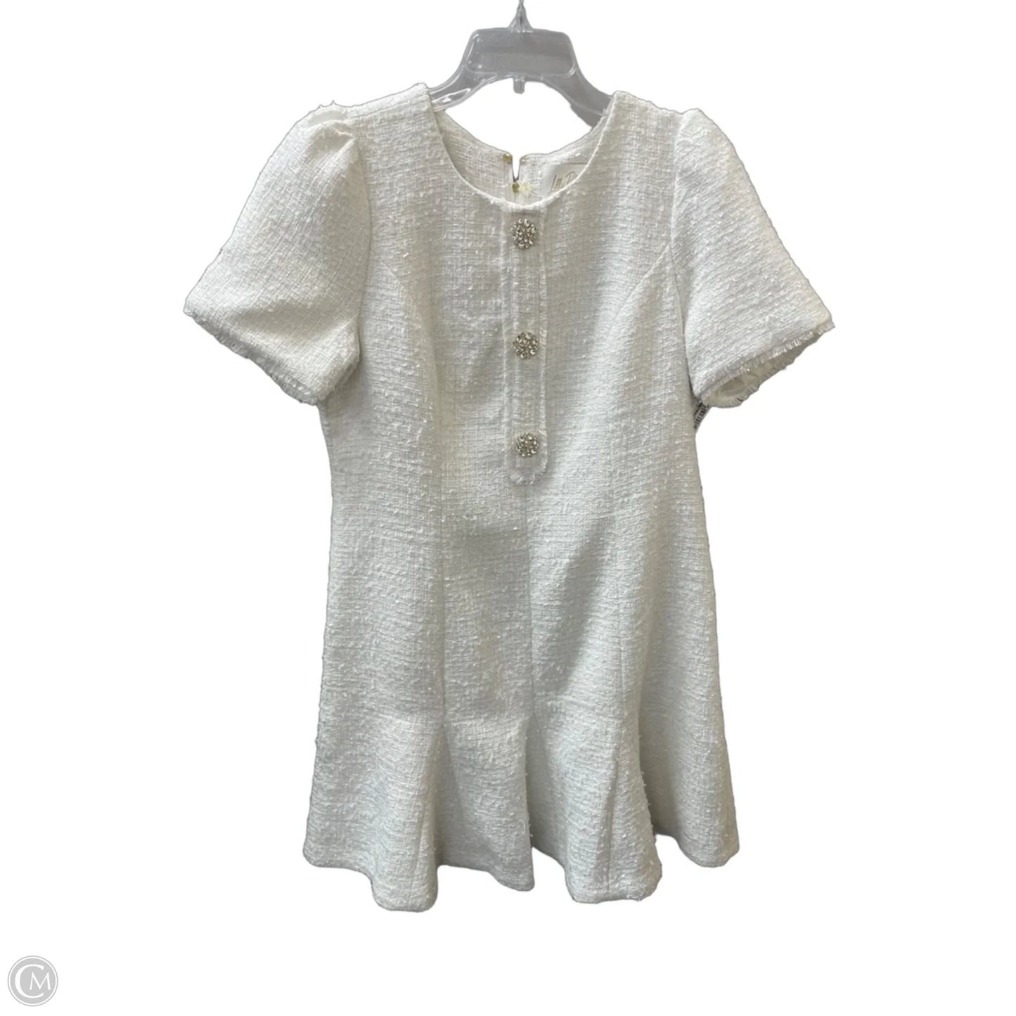 Dress Designer By Lilly Pulitzer In Cream, Size: L