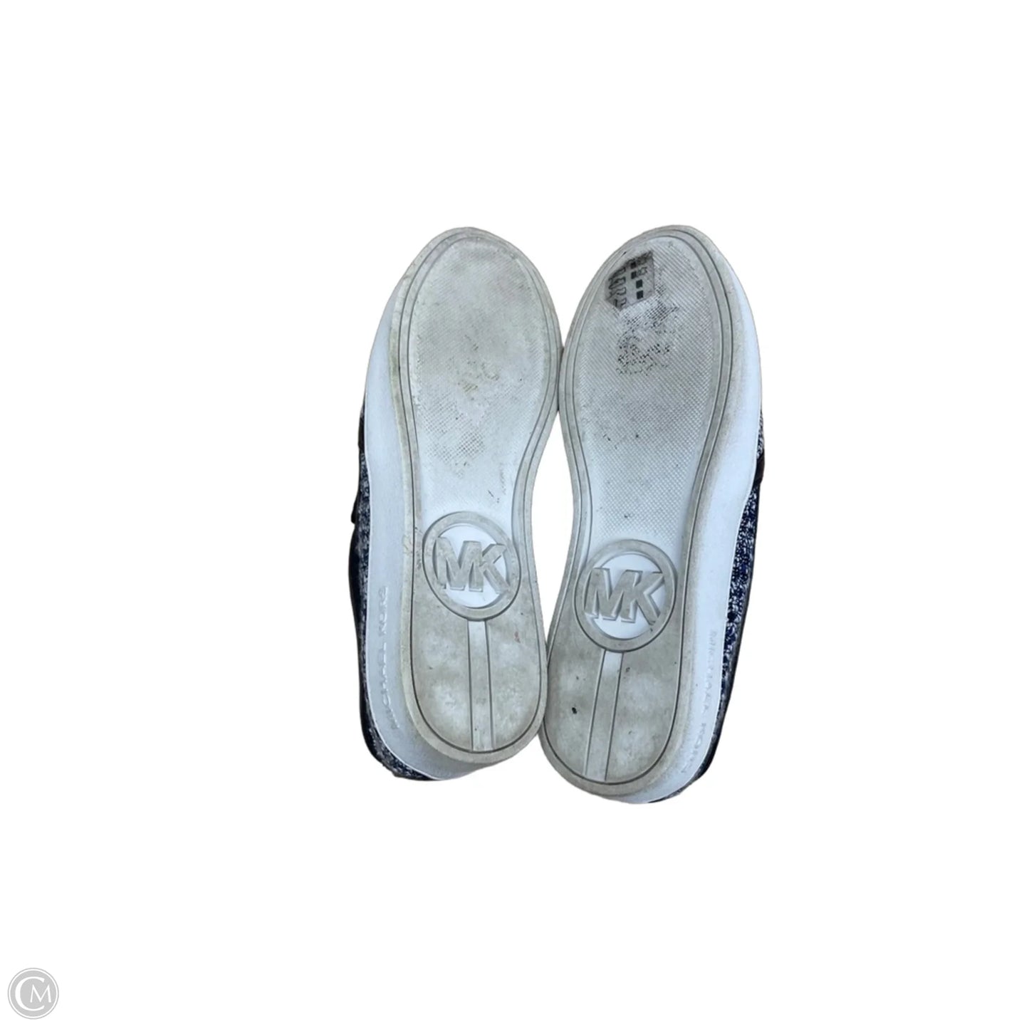Shoes Flats By Michael By Michael Kors In Blue & White, Size: 7.5