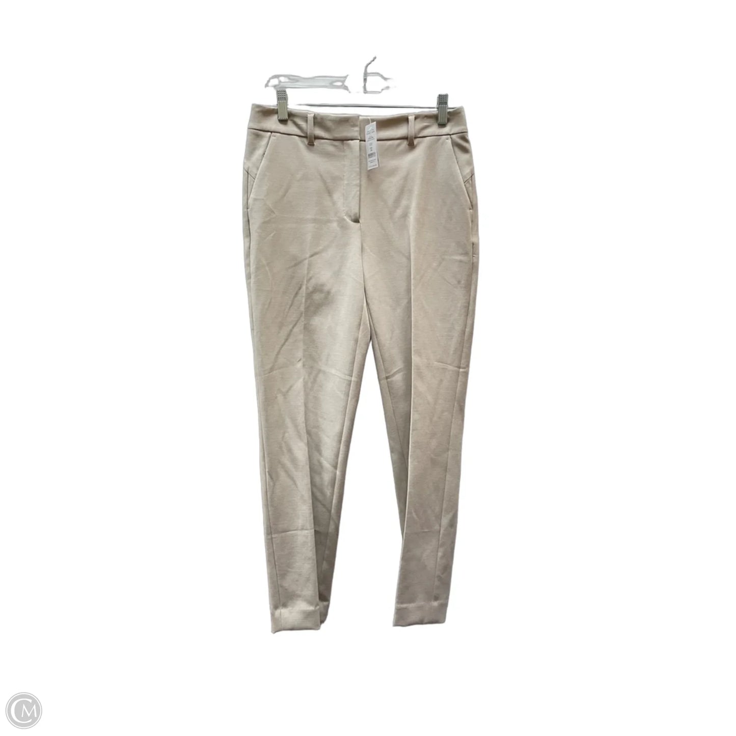 Pants Cropped By White House Black Market In Tan, Size: 4
