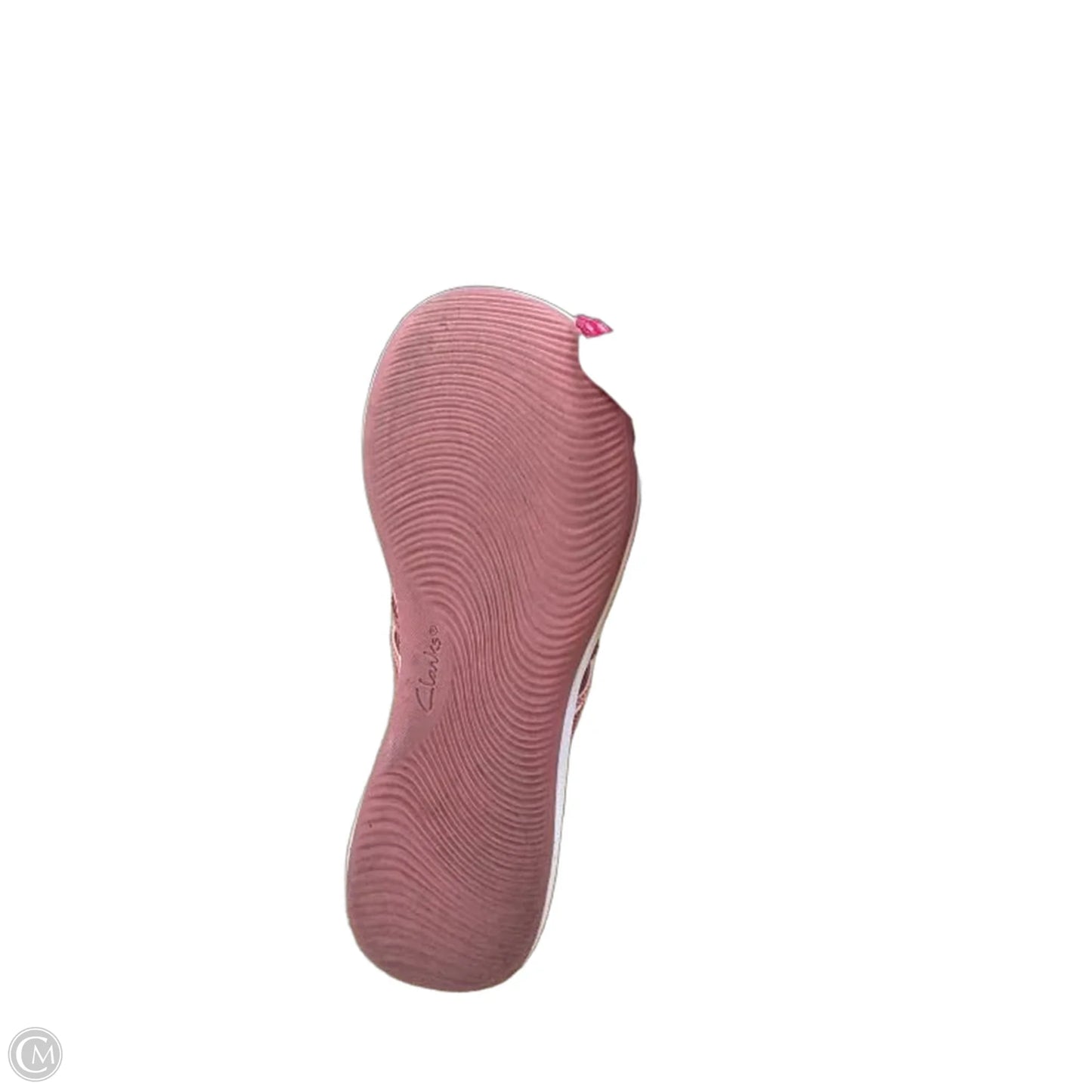 Sandals Flats By Clarks In Pink, Size: 8.5