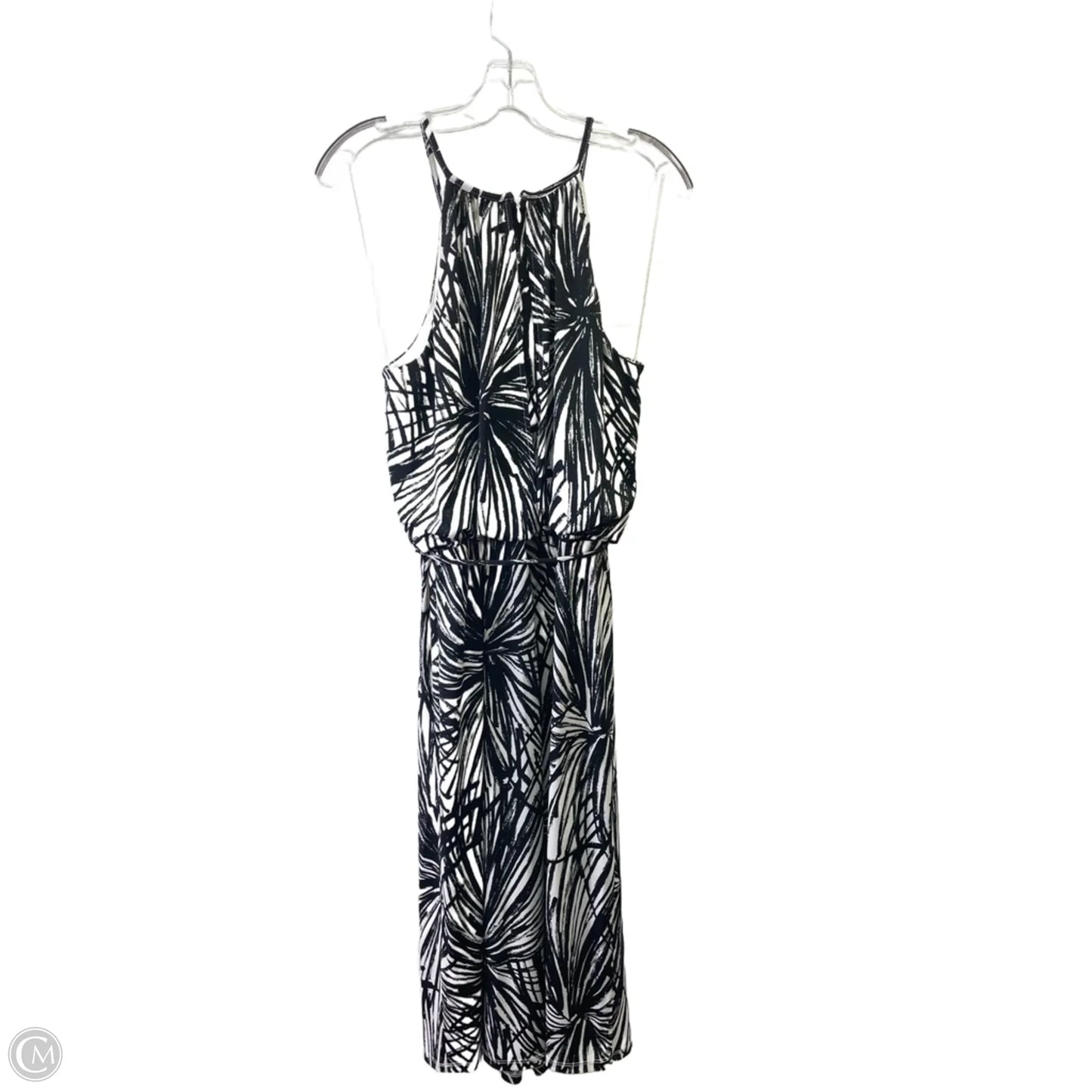 Jumpsuit By London Times In Black & White, Size: M