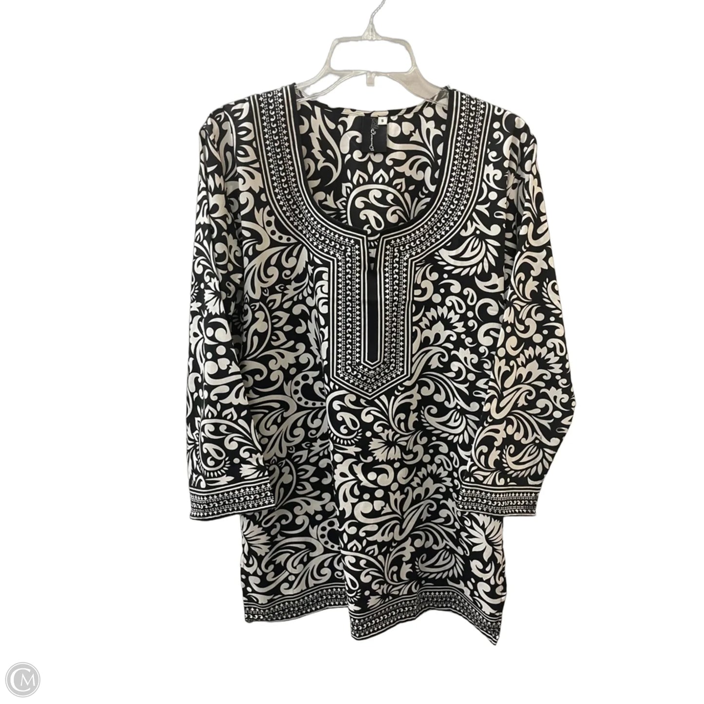 Top Long Sleeve By Clothes Mentor In Black, Size: S