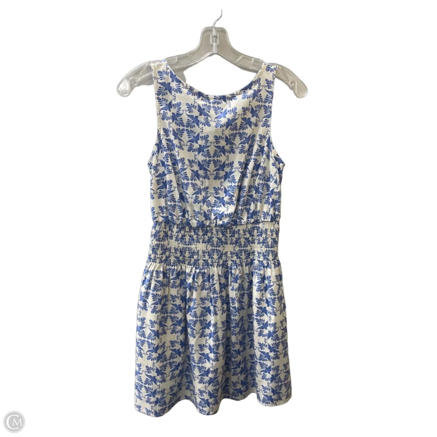 Dress Casual Short By Universal Thread In Blue & White, Size: Xs