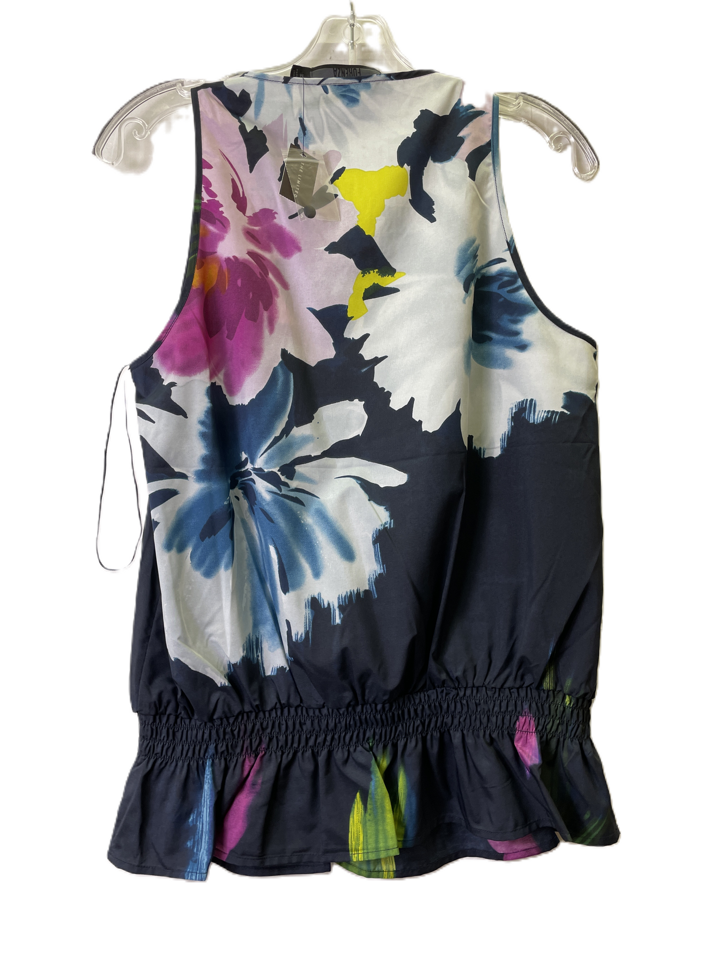 Blue Top Sleeveless By Forenzia, Size: M