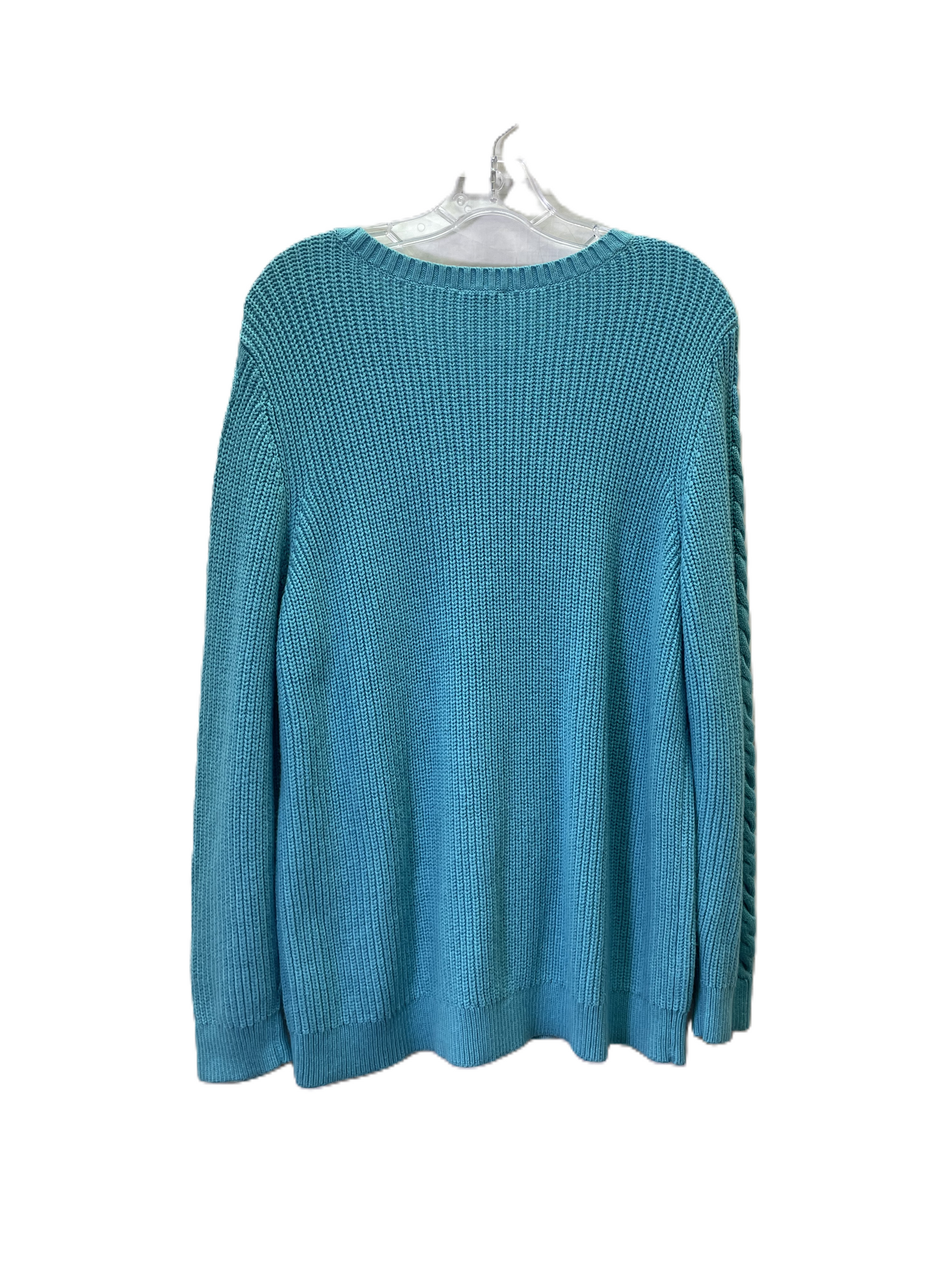 Sweater By Talbots In Blue, Size: Xl