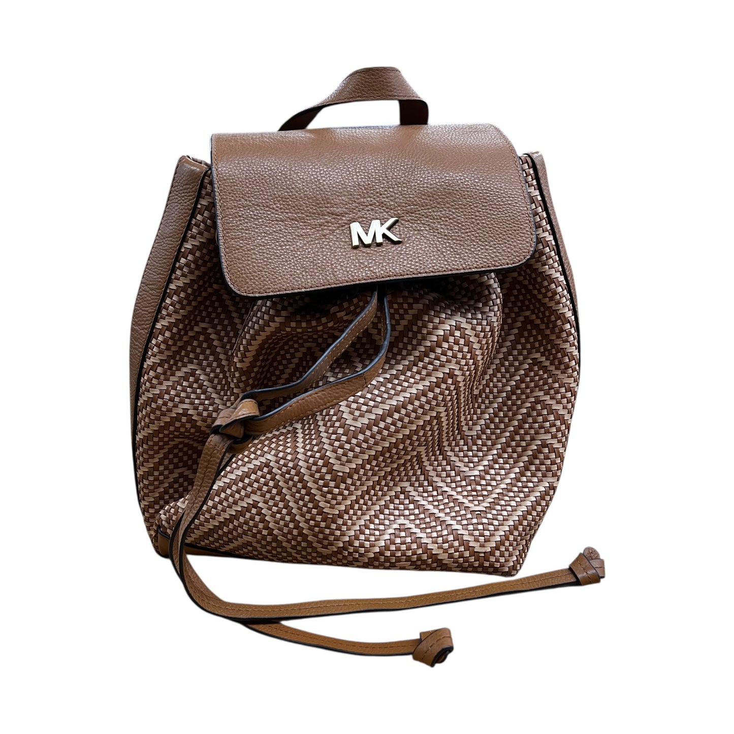 Backpack Designer By Michael Kors In Brown, Size:Large