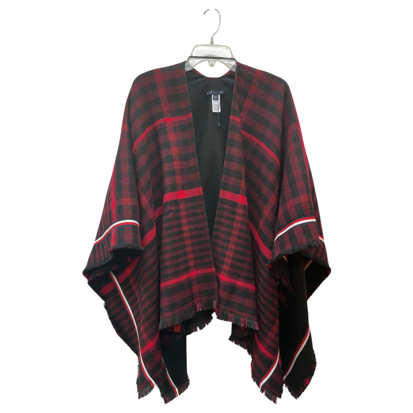 Poncho By Tommy Hilfiger In Red, Size:0