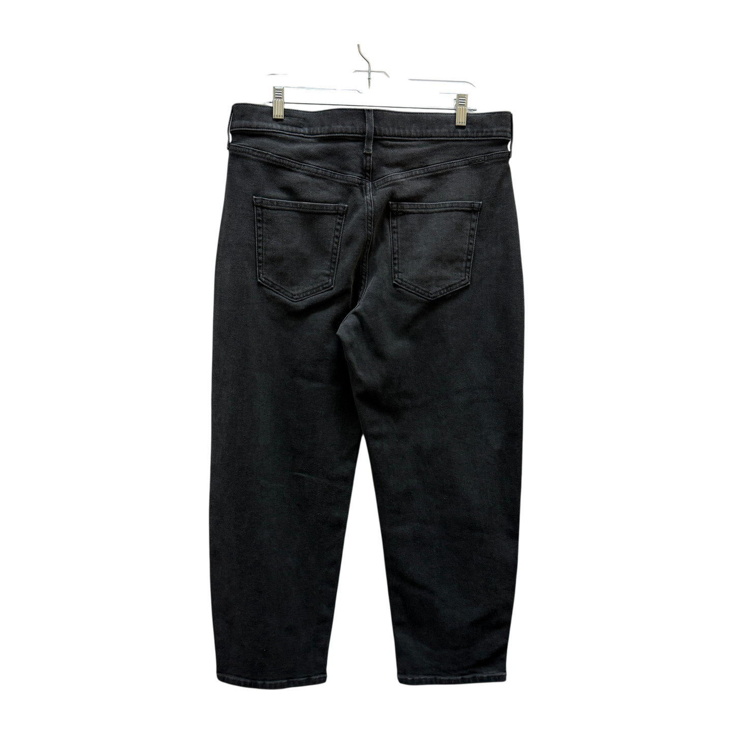 Jeans Boyfriend By AYR In Black Denim, Size:14