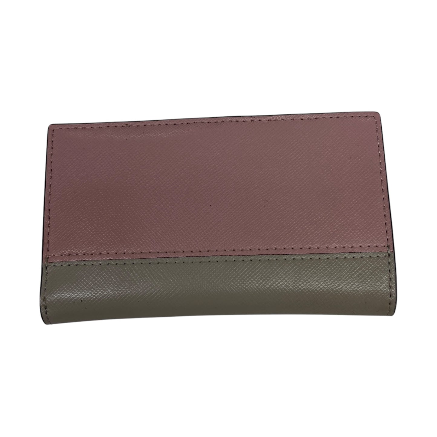 Wallet Designer By Kate Spade In Grey & Pink, Size:Small
