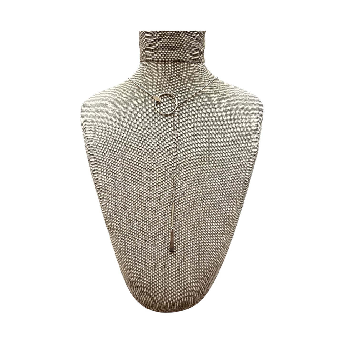 Necklace Lariat & Y-Drop By Kendra Scott In Silver