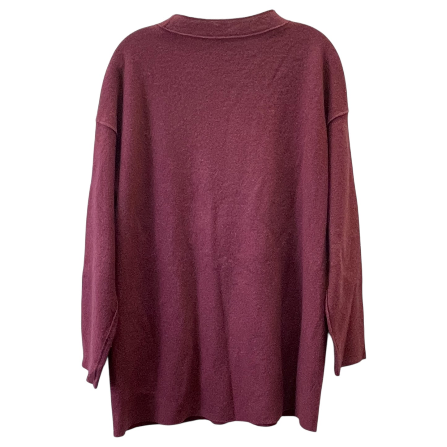 TOP LS by EILEEN FISHER In RED, Size: M