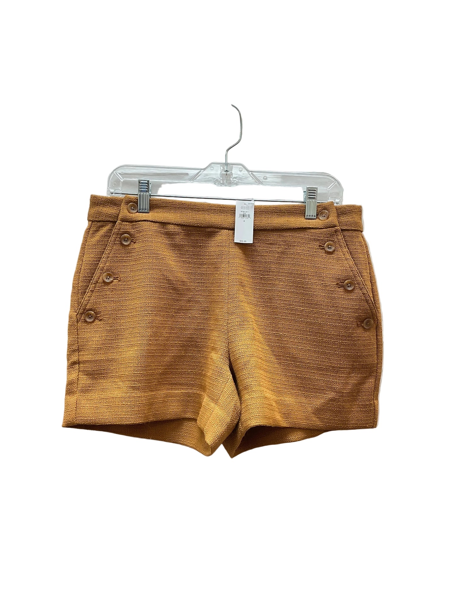 Shorts By Banana Republic In Brown, Size:6