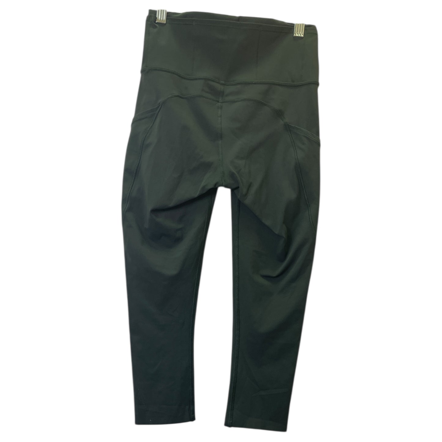 Athletic Capris By Lululemon In Green, Size:S