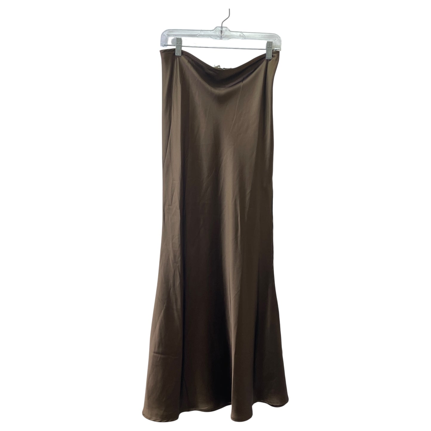 Skirt Maxi By Fashion Nova In Brown, Size:12