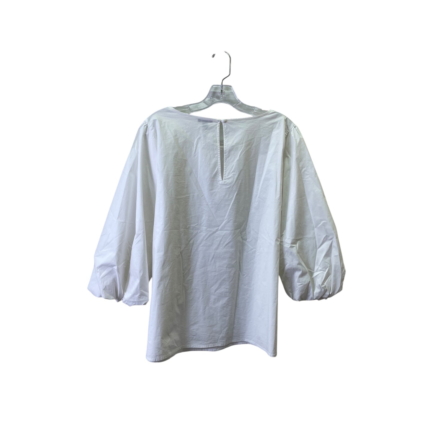 TOP 3/4 SLEEVE by ANN TAYLOR In WHITE, Size: XL