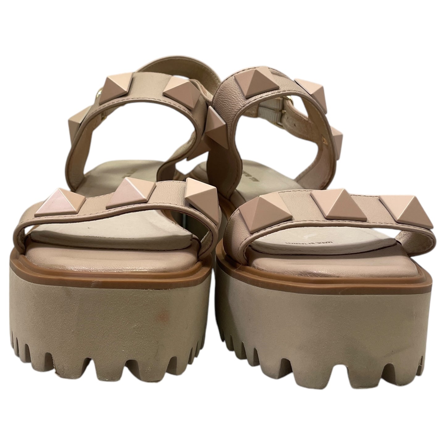 Shoes Heels Platform By Cmb In Tan, Size:9