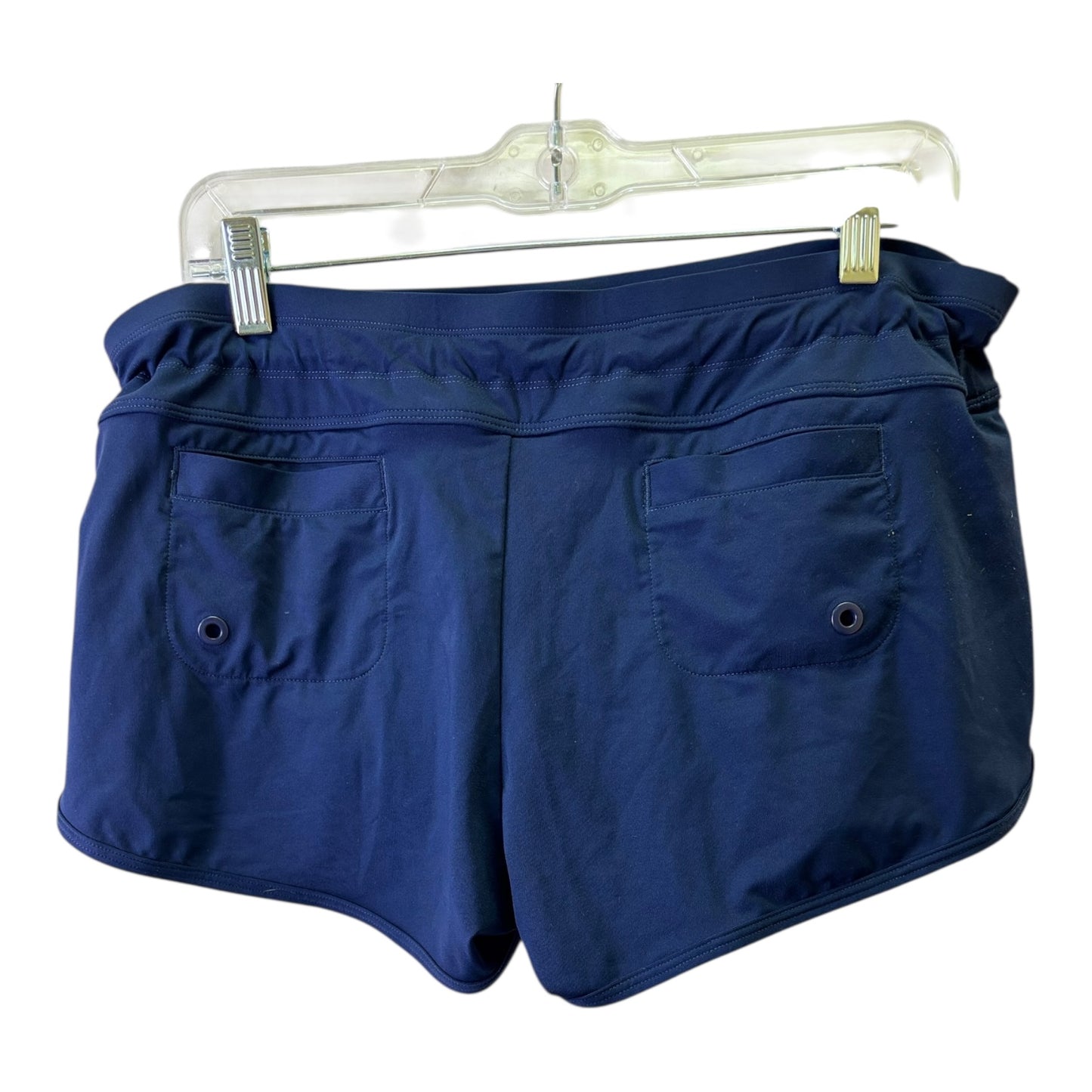 Athletic Shorts By Athleta In Navy, Size:M