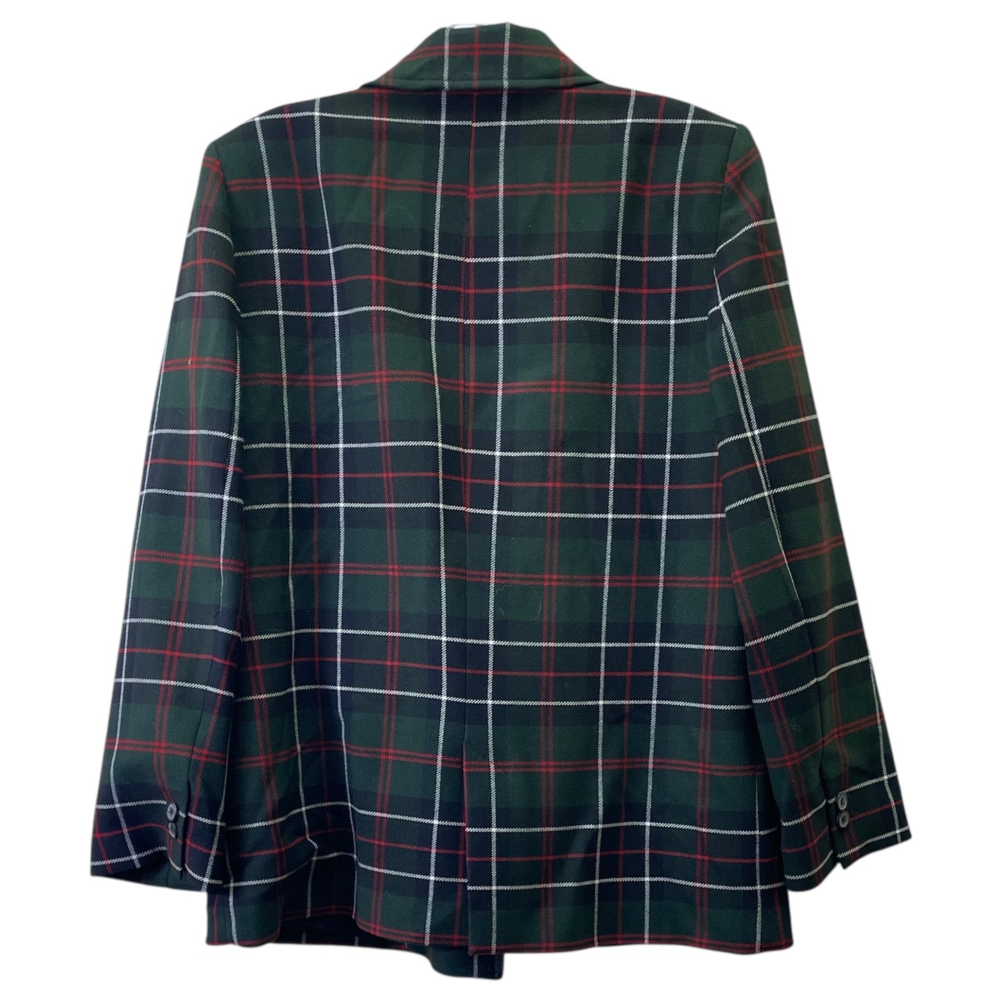 Blazer By Zara Women In Green & Red, Size:M