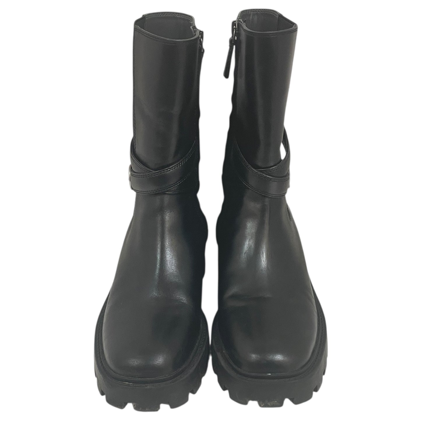 Boots Combat By SARTO In Black, Size:7.5
