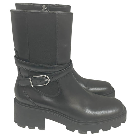 Boots Combat By SARTO In Black, Size:7.5