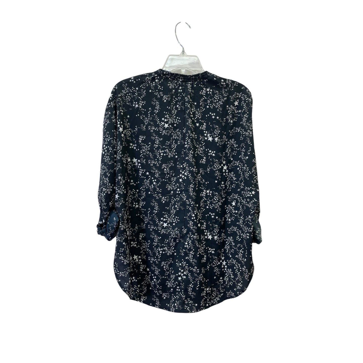 Top 3/4 Sleeve By Abercrombie And Fitch In Black & White, Size:S