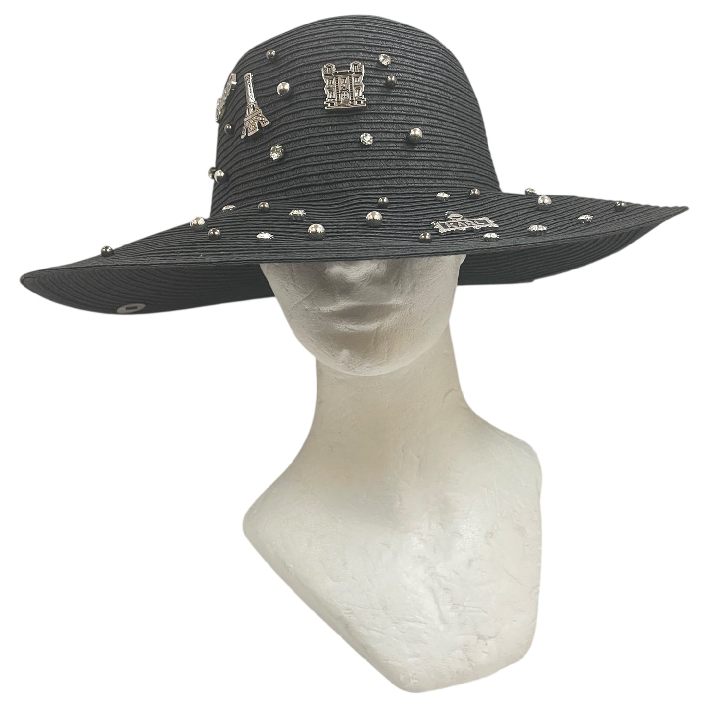 Hat Designer By Karl Lagerfeld In Black