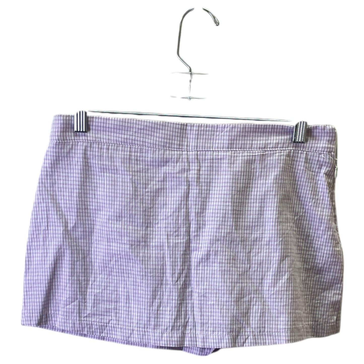 Skort By Free People In Purple & White, Size:2