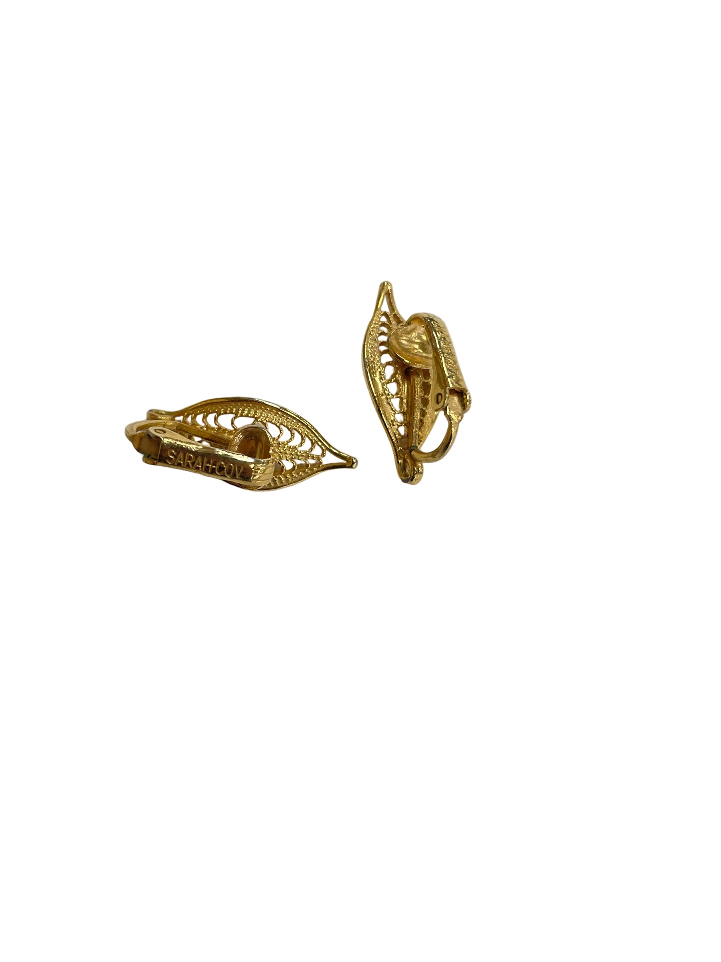 Earrings Clip By Clothes Mentor In Gold