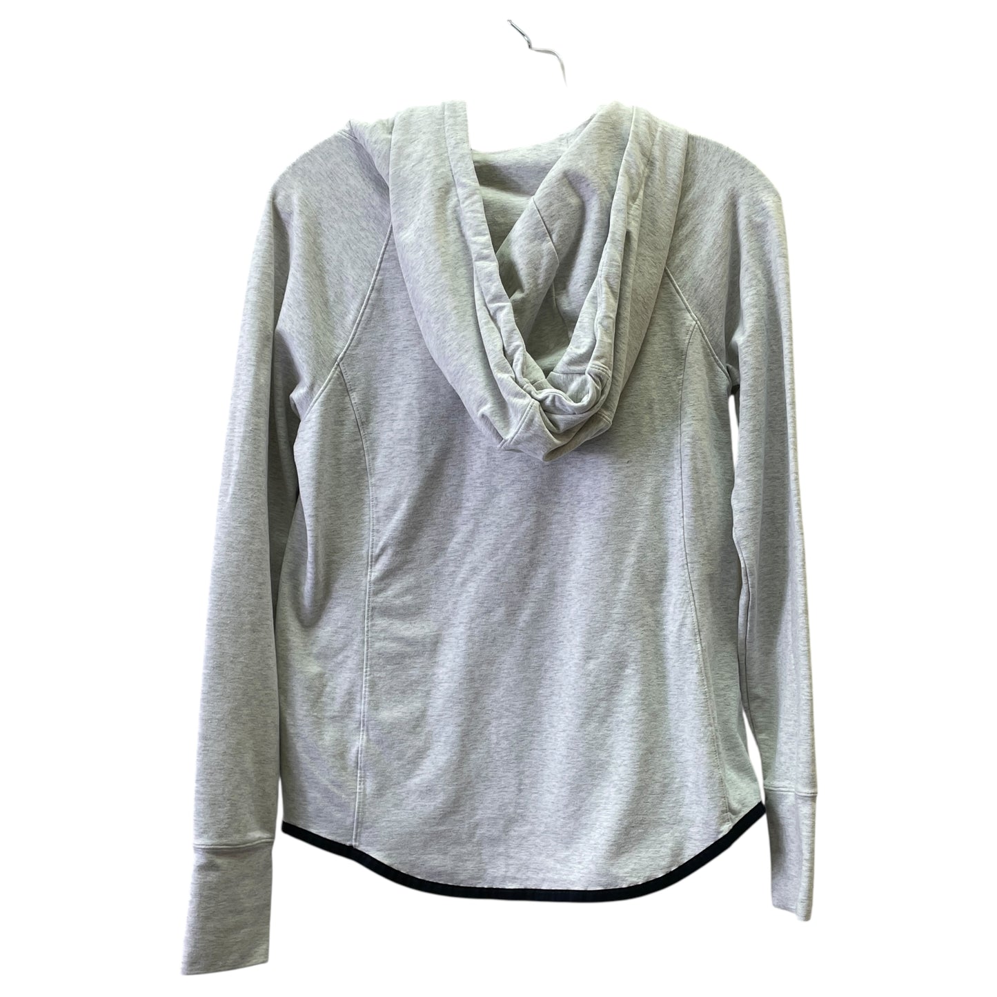 Athletic Sweatshirt Hoodie By Athleta In Grey, Size:M