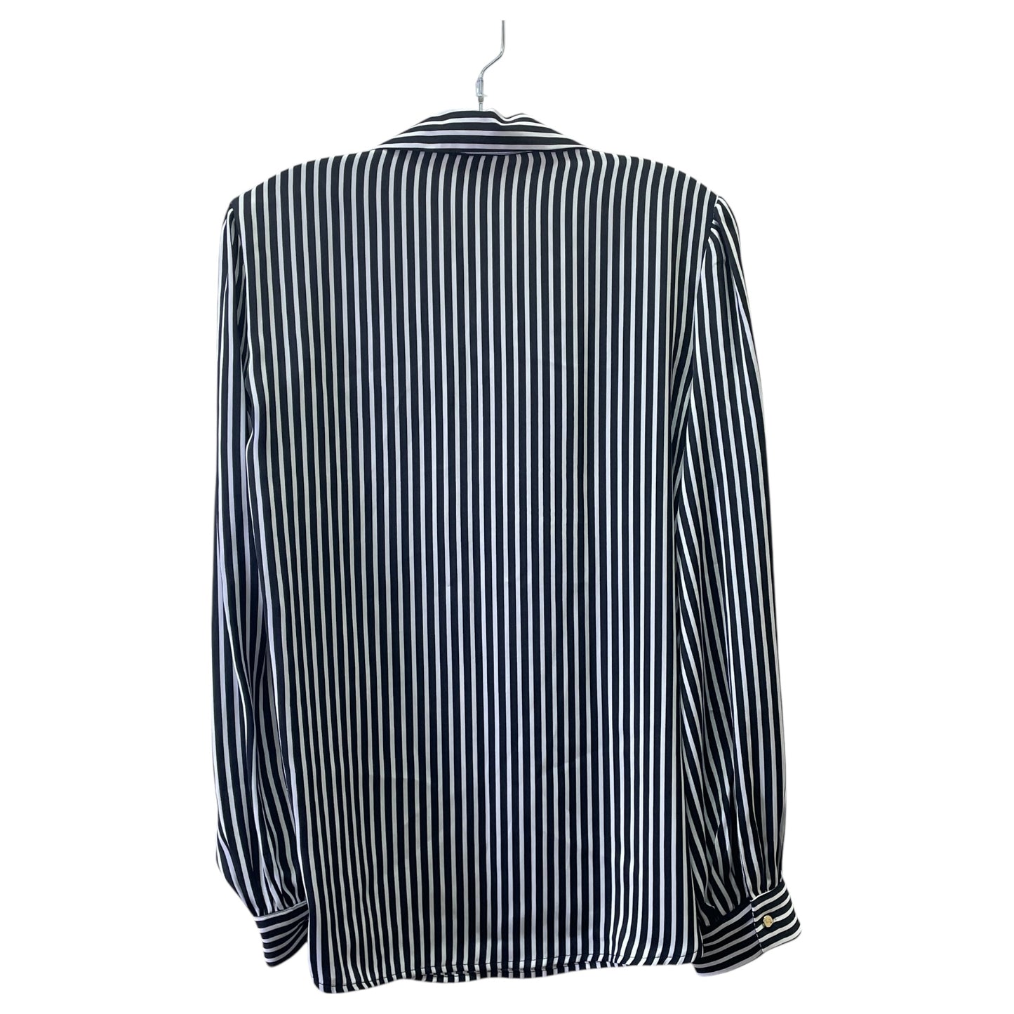 Top Ls By Liz Claiborne In Black & White, Size:L