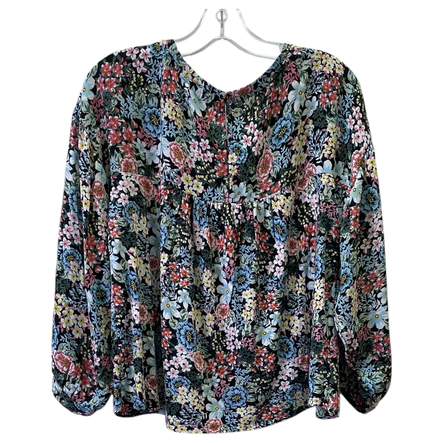 Top Ls By Loft In Floral Print, Size:M