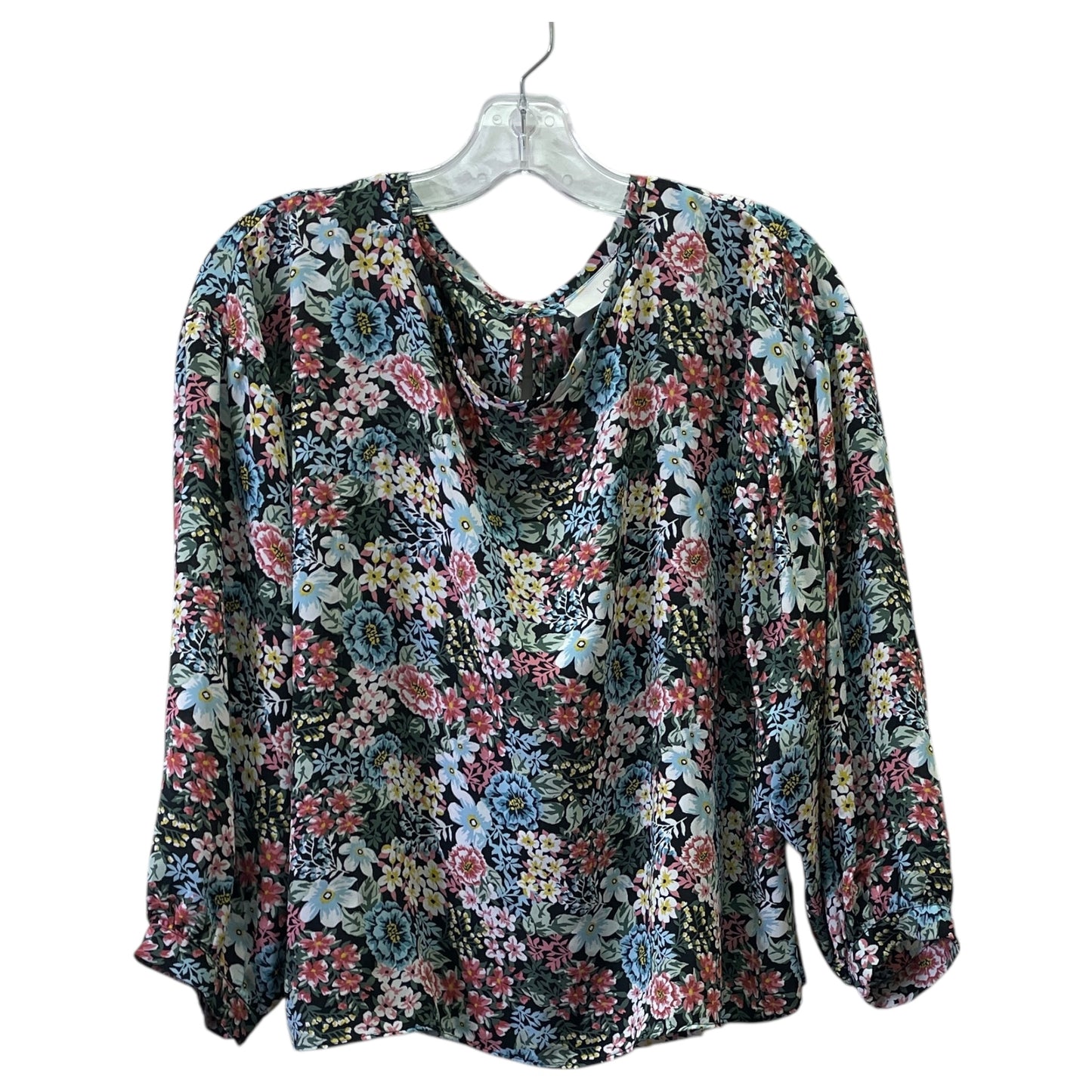 Top Ls By Loft In Floral Print, Size:M