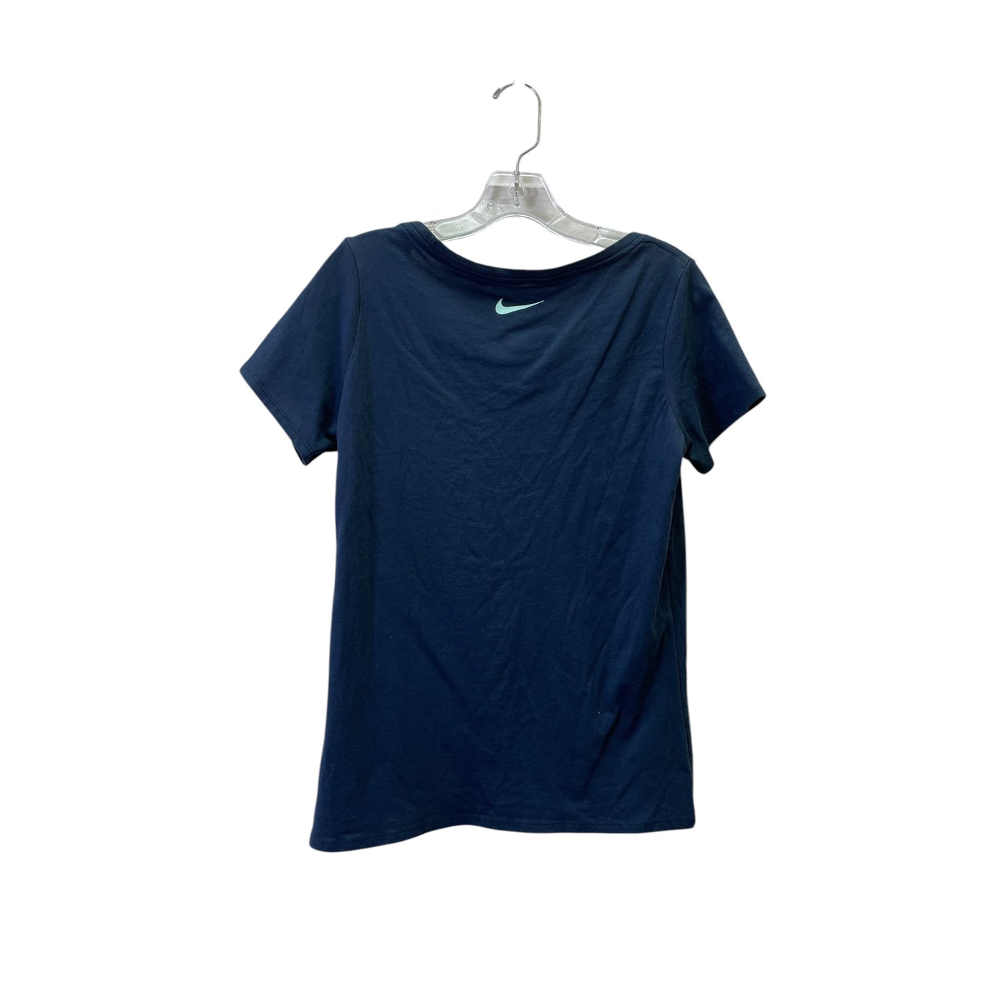 Athletic Top Ss By Nike Apparel In Blue, Size:M
