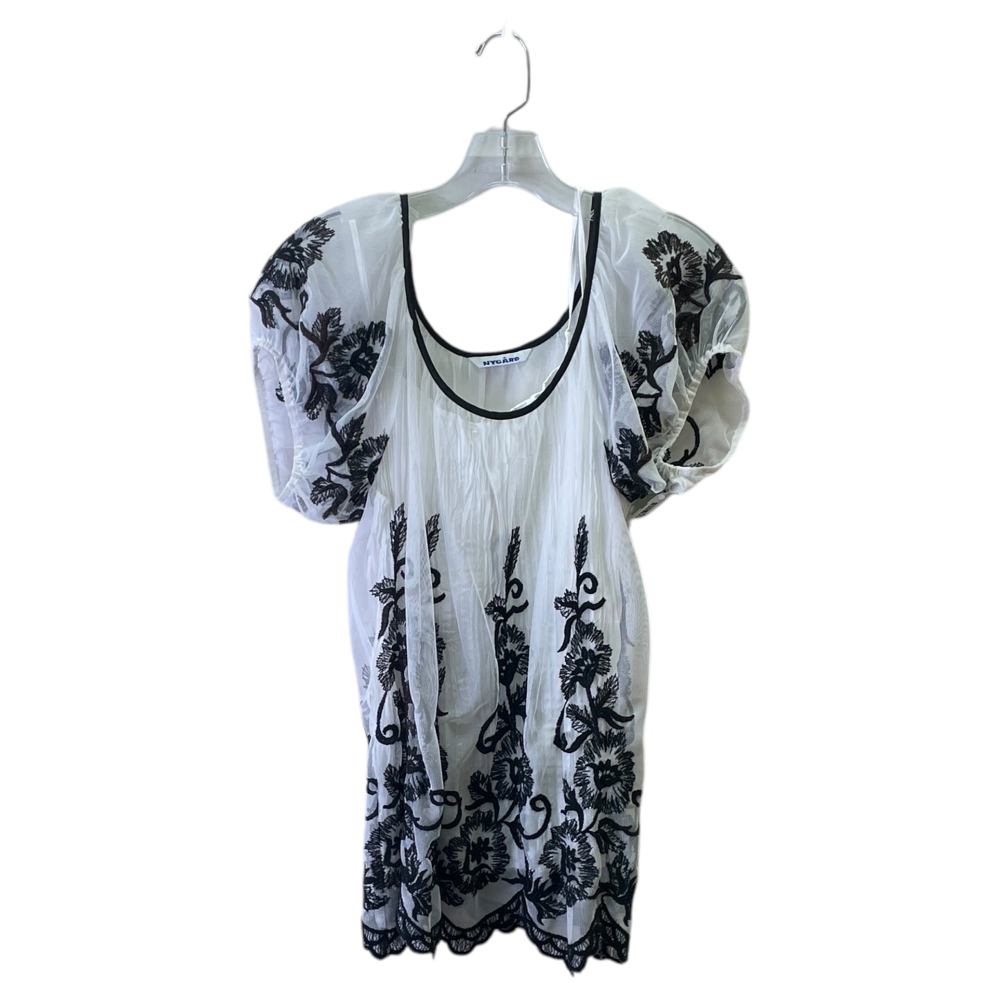 Top Ss By Nygard Peter In Black & White, Size:10