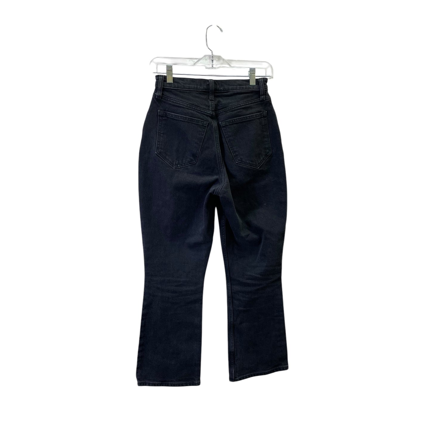 Jeans Flared By Abercrombie And Fitch In Black Denim, Size:2