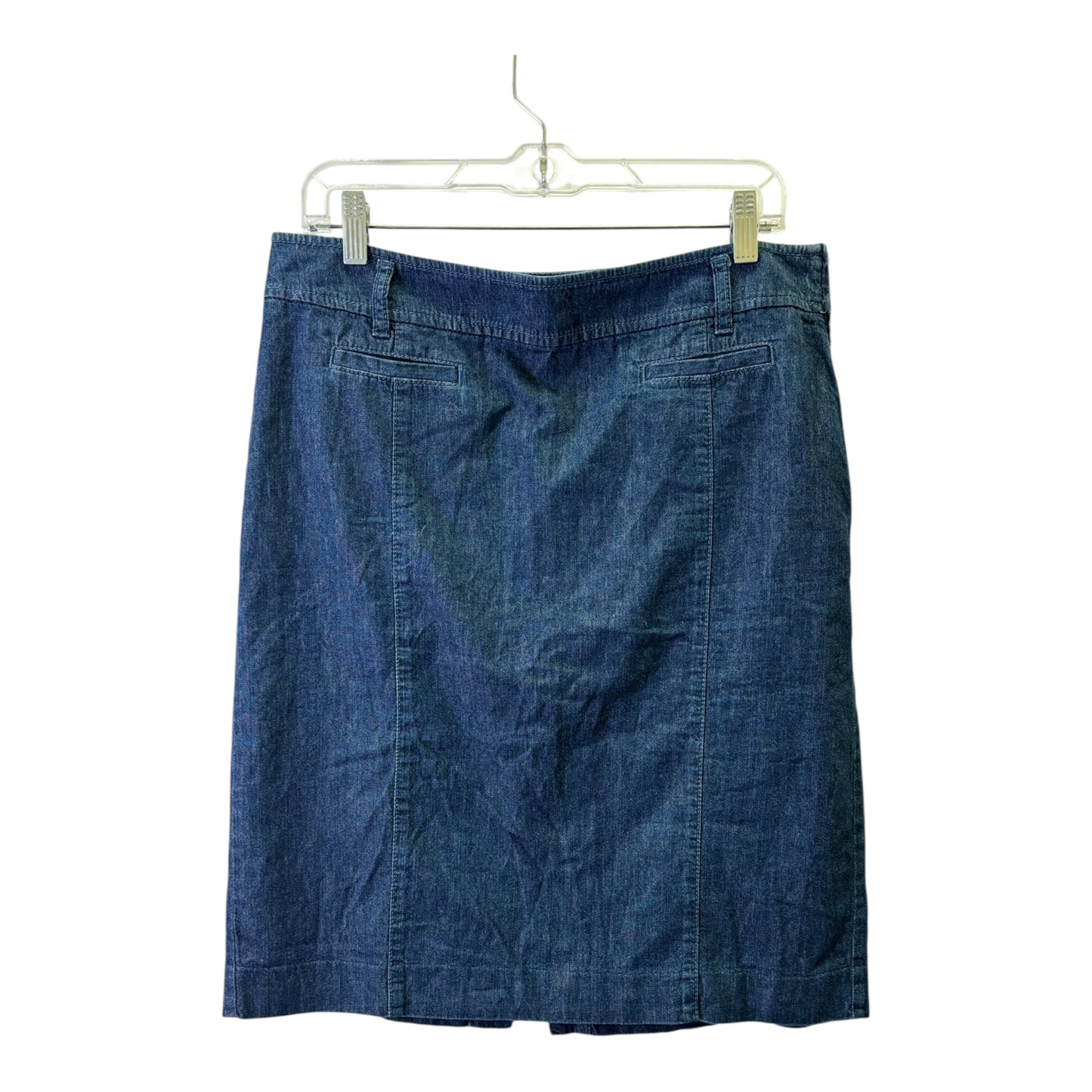 Skirt Midi By Ann Taylor In Blue, Size:10