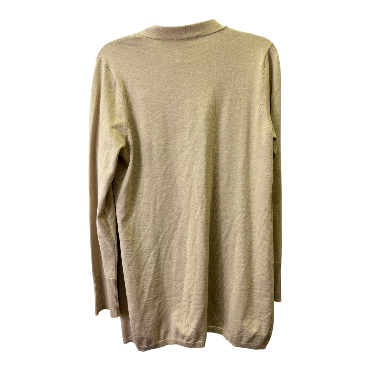Sweater Cardigan By Cyrus Knits In Beige, Size:L